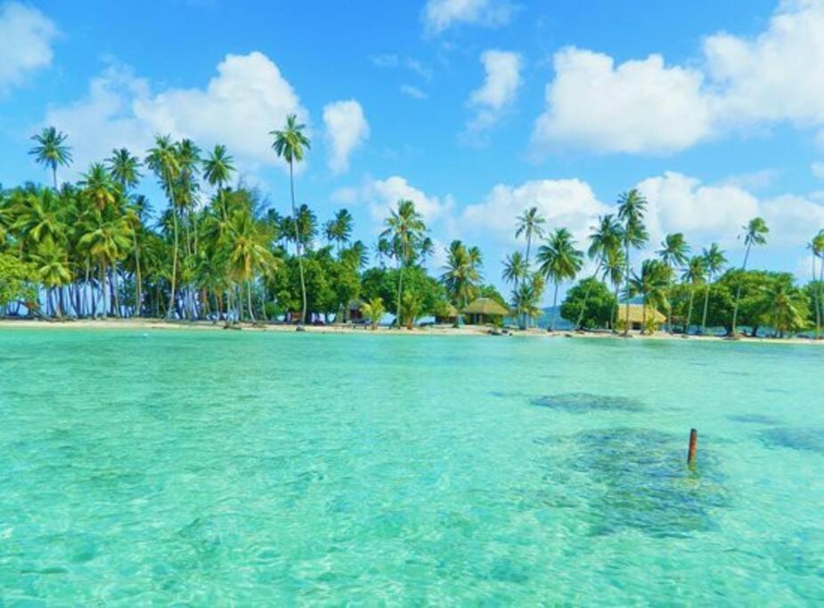 Studio Bord De Mer Fare Tahitea Pension Taputapuapea ภายนอก รูปภาพ