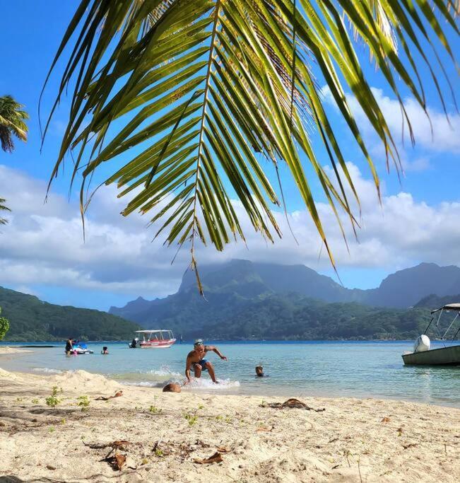 Studio Bord De Mer Fare Tahitea Pension Taputapuapea ภายนอก รูปภาพ