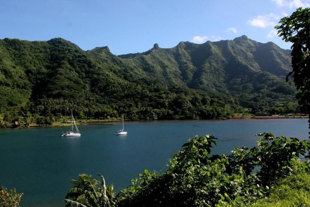 Studio Bord De Mer Fare Tahitea Pension Taputapuapea ภายนอก รูปภาพ