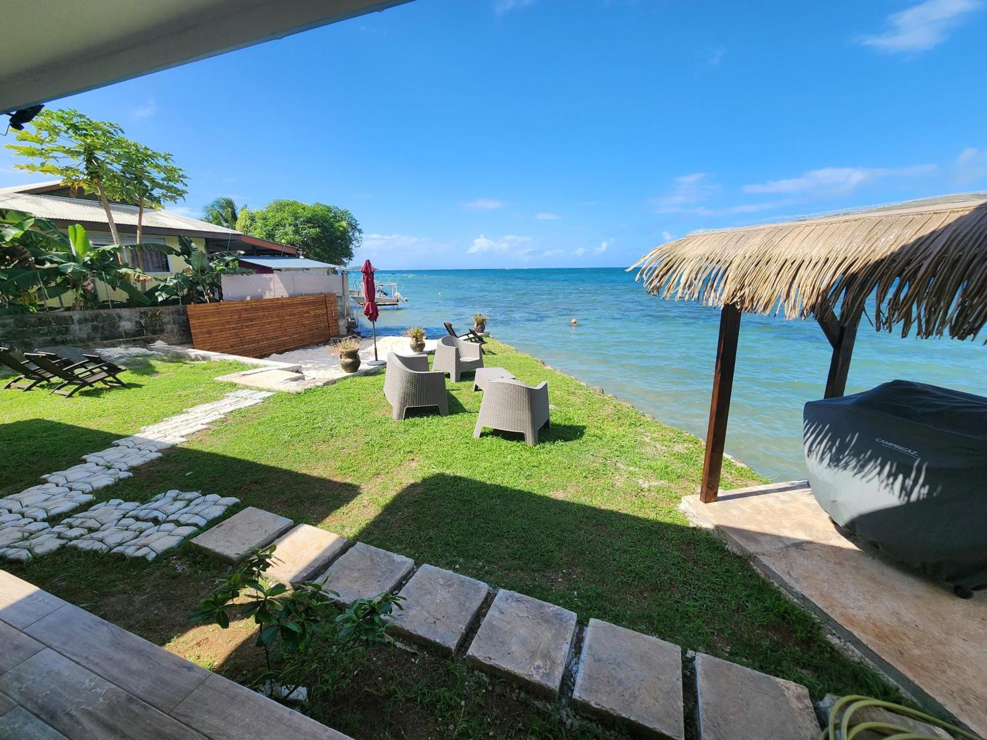 Studio Bord De Mer Fare Tahitea Pension Taputapuapea ภายนอก รูปภาพ